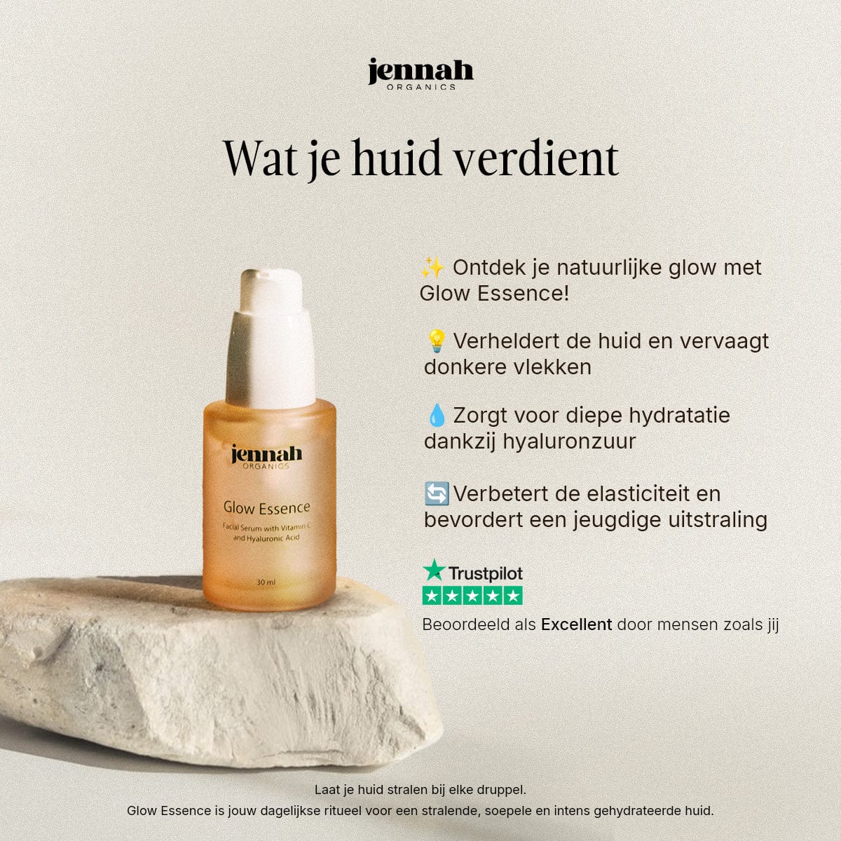 Glow Essence – Stralend Gezichtsserum met Vitamine C