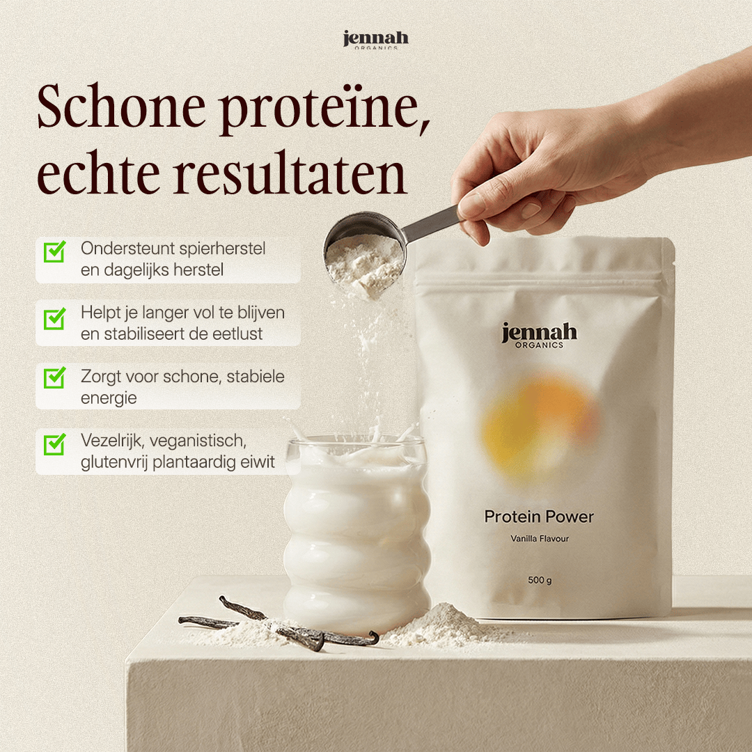 Protein Power - Puur plantaardig proteïne voor echte prestaties