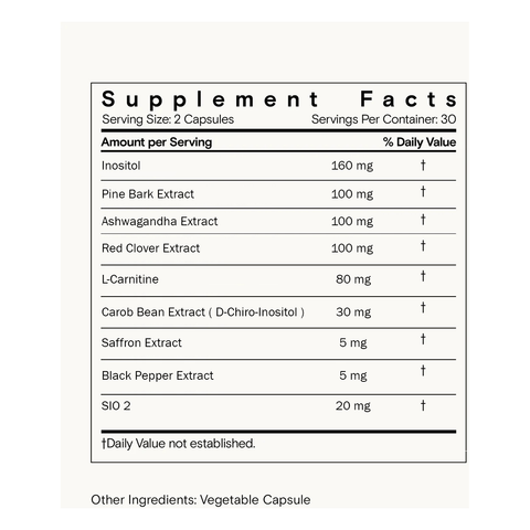 Balance hormonal - myo & d -chiro inositol