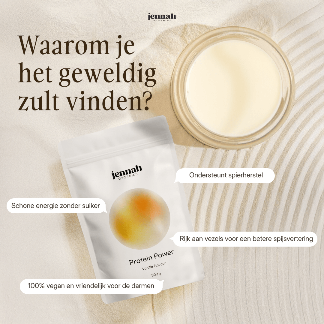 Protein Power - Puur plantaardig proteïne voor echte prestaties