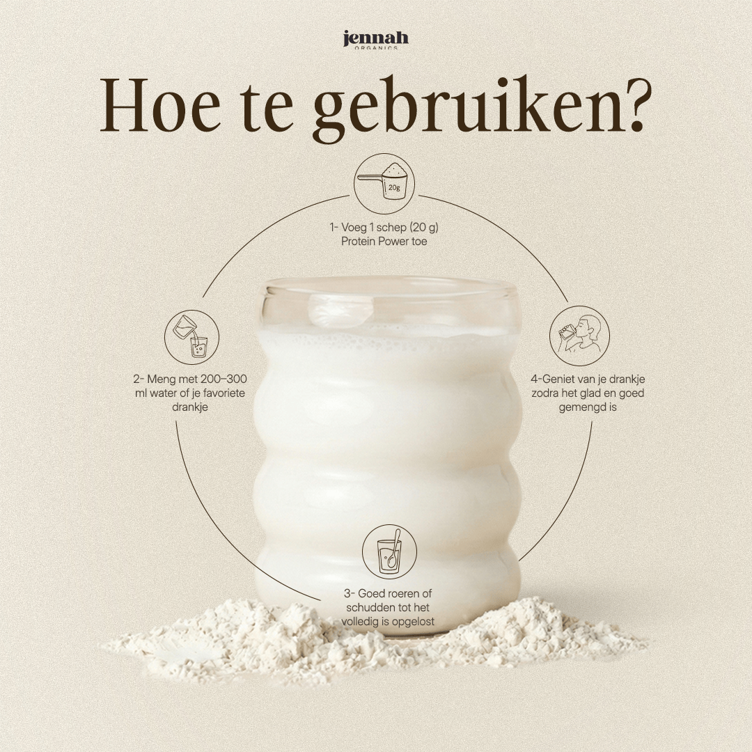 Protein Power - Puur plantaardig proteïne voor echte prestaties